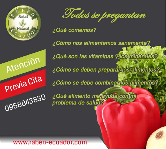Nutrición y Alimentación Quito Ecuador