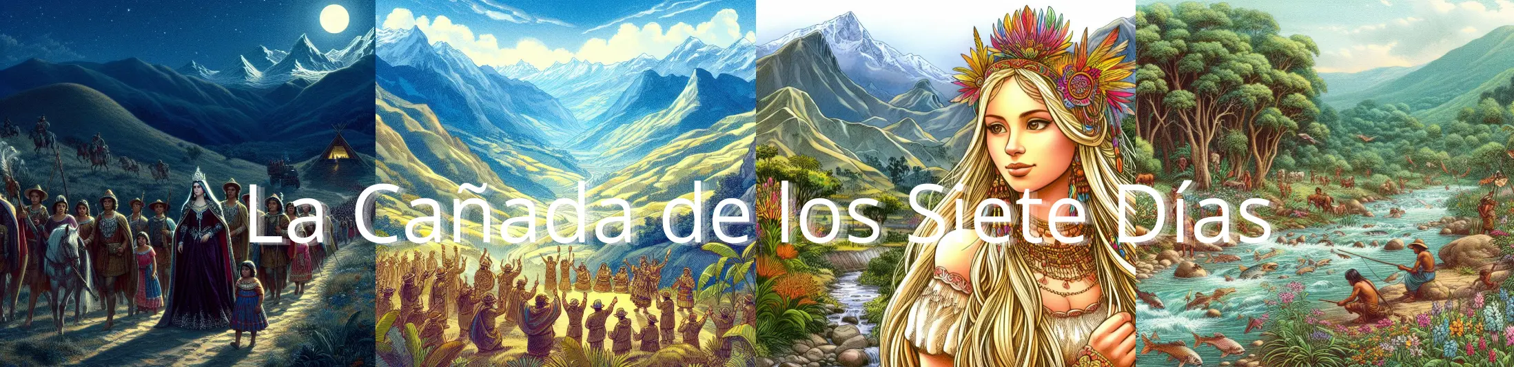 Leyenda Ecuatoriana La Cañada de los siete días