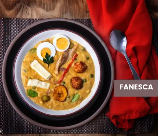 Fanesca plato tipico de Ecuador