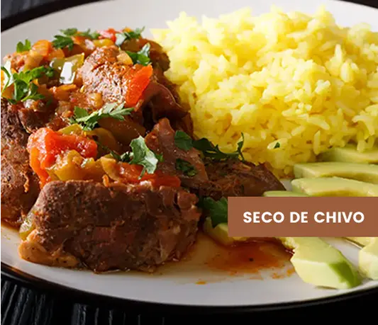 Seco de chivo plato tipico ecuatoriano